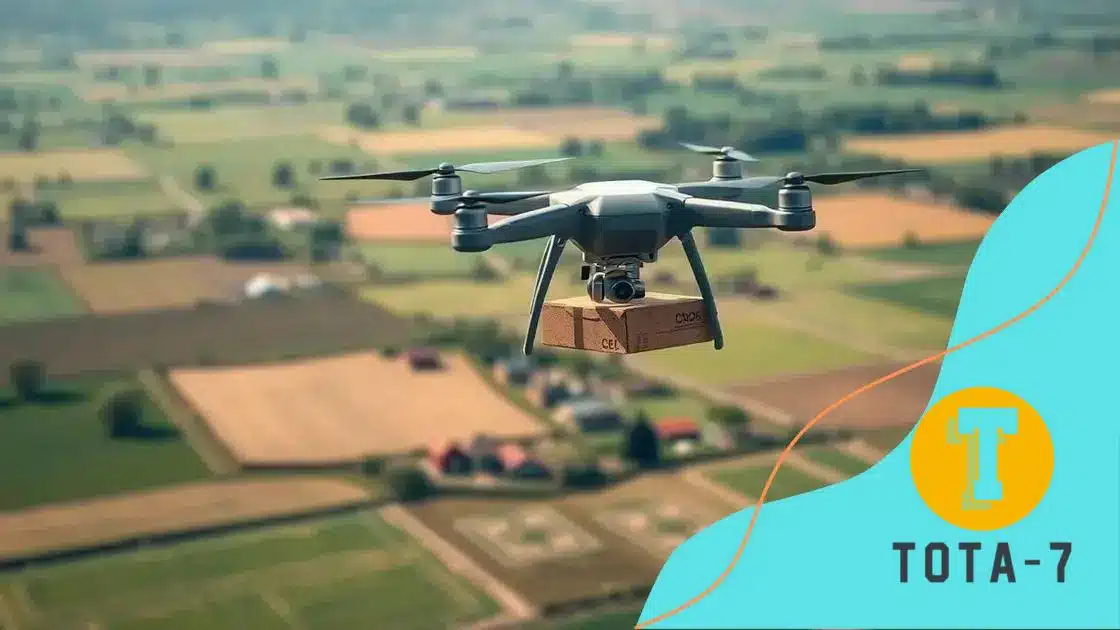 Benefits of drone logistics in rural areas